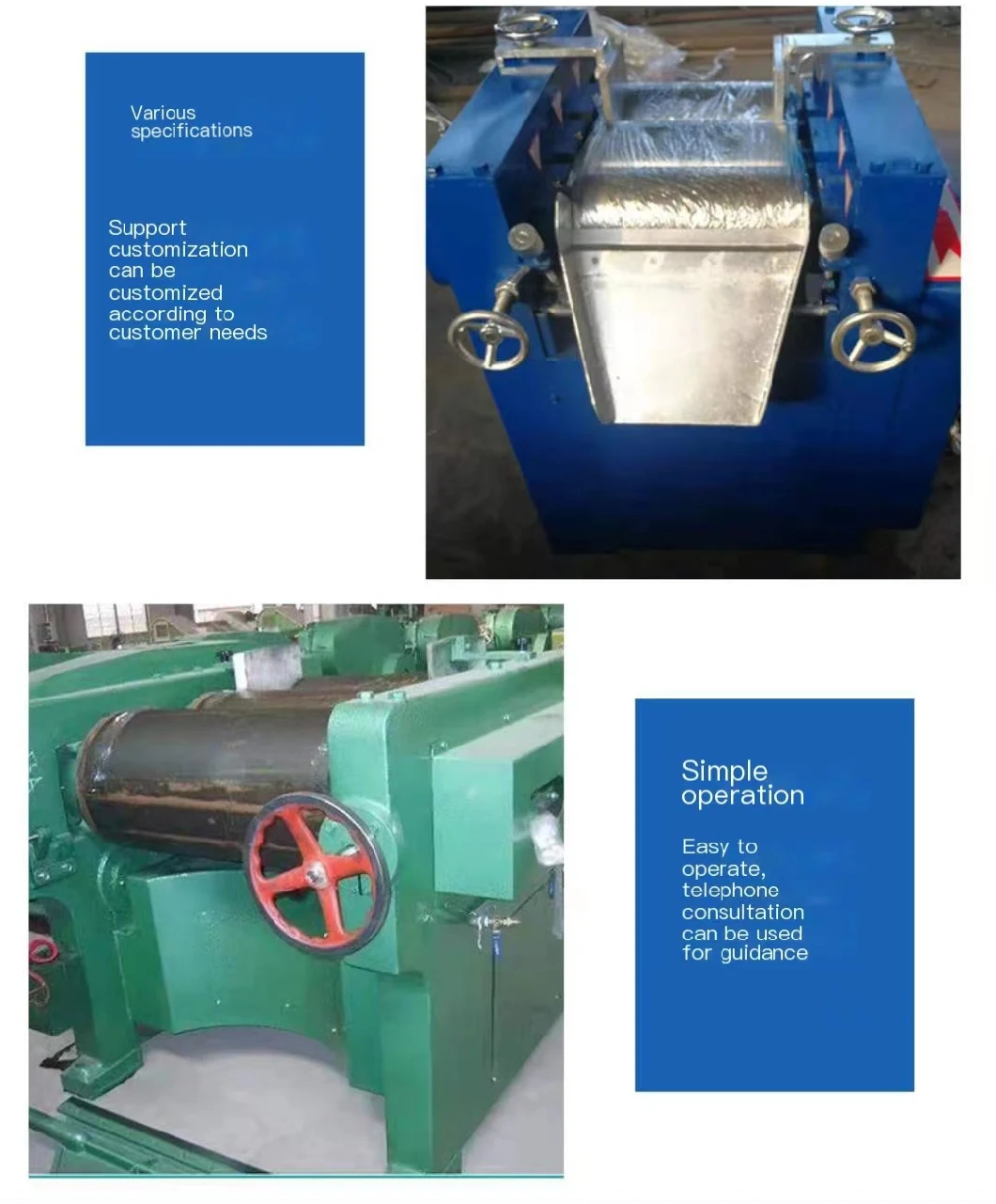 Washing Soap Making Machine Three Roll Plate Rolling Machine Three Roll Grinding Mill for Lipstick Paste