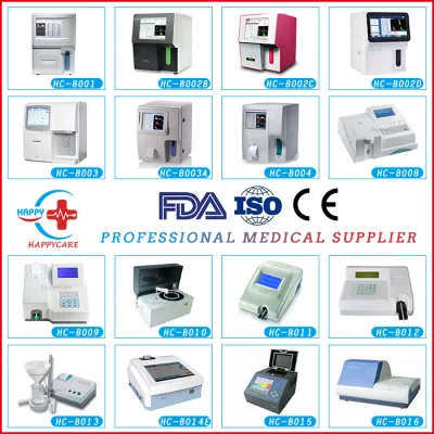 Equipo de laboratorio médico/Analizador de hematología/Analizador de bioquímica/Analizador de electrolitos/Lector de Elisa/Máquina PCR/Inmunoensayo/Analizador de esperma/Equipo de laboratorio