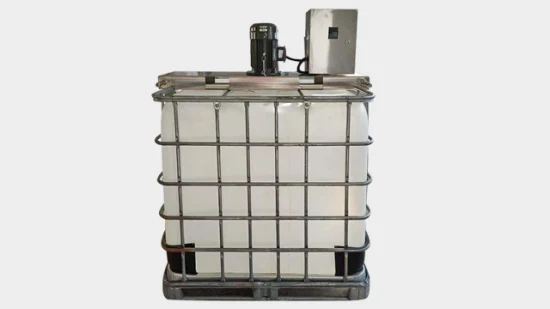 Agitador de barril de dispersión de motor eléctrico mezclador líquido IBC
