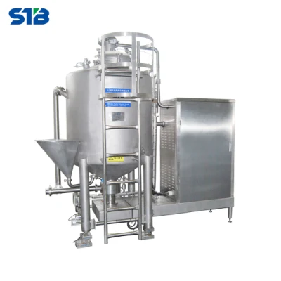 Mezclador de vacío turbo de alta calidad para lácteos, línea de procesamiento de alimentos líquidos de bebidas