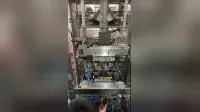Empaquetadora vertical automática de bolsitas de polvo de coco en gránulos